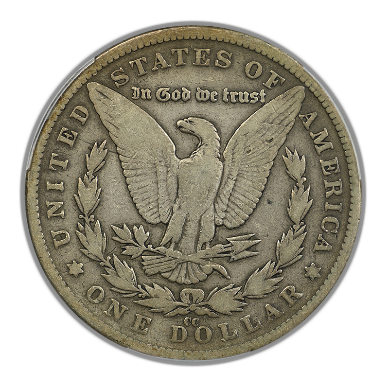 1882-CC Morgan Dollar $1 PCGS VG08
