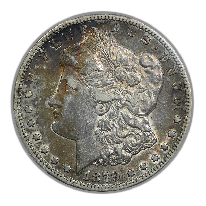 1879-CC Morgan Dollar $1 PCGS XF45