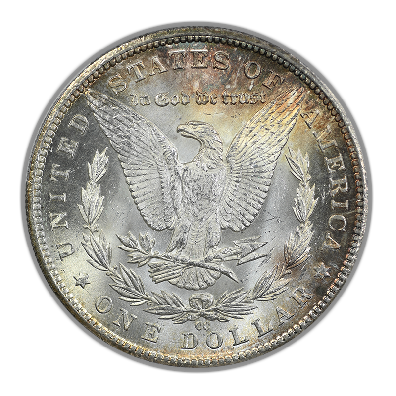 1885-CC Morgan Dollar $1 PCGS MS65