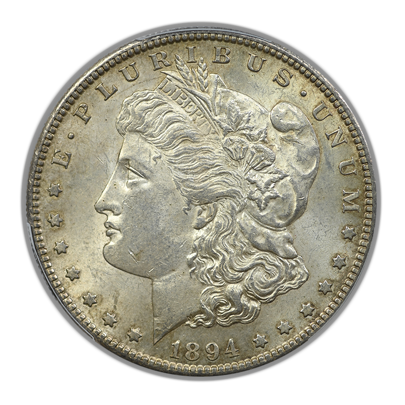 1894-S Morgan Dollar $1 PCGS AU58+ CAC