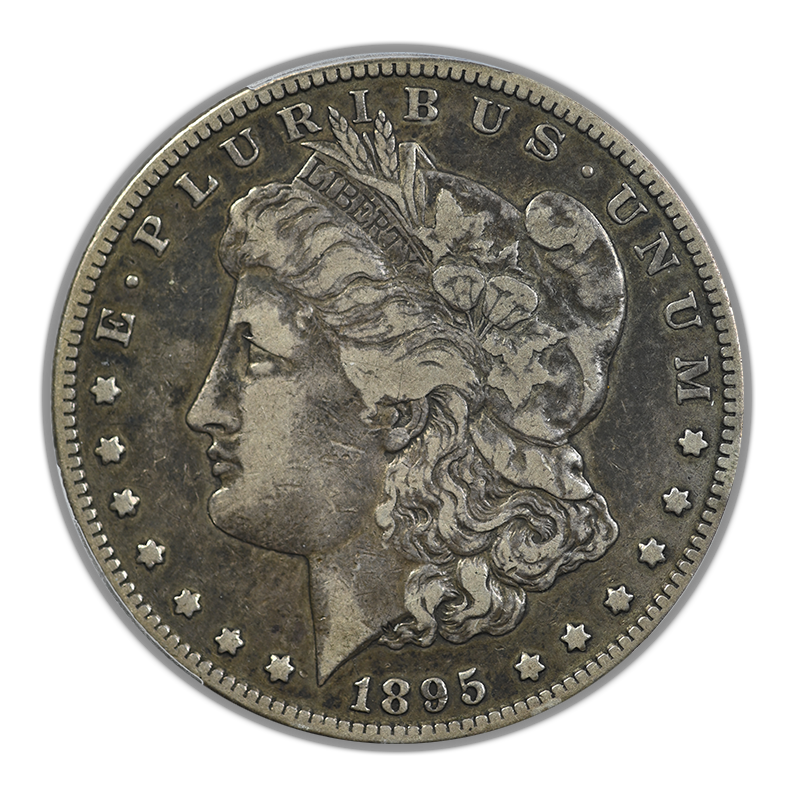 1895-S Morgan Dollar $1 PCGS VF20 CAC