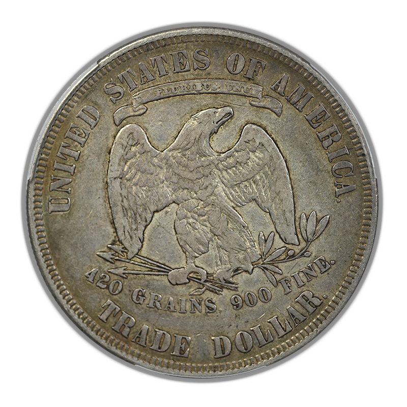 1877 Trade Dollar T$1 PCGS XF40