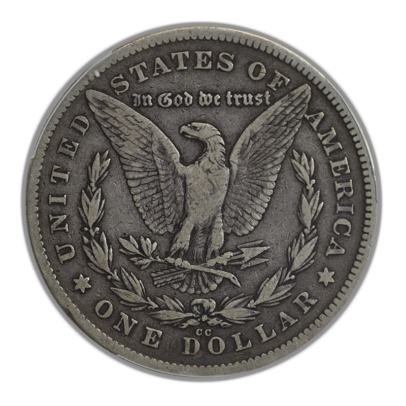 1878-CC Morgan Dollar $1 PCGS VF25