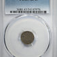 1862 Three Cent Silver Piece 3CS PCGS XF45