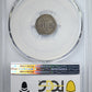 1862 Three Cent Silver Piece 3CS PCGS XF45
