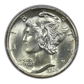 1938-S Mercury Dime 10C PCGS MS65