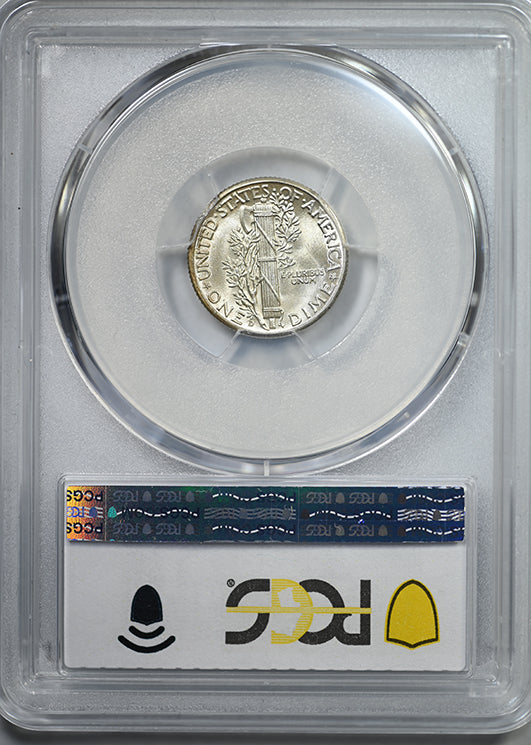 1941-D Mercury Dime 10C PCGS MS66+FB - Full Bands
