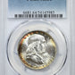 1961-D Franklin Half Dollar 50C PCGS MS64 - TONED!