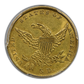 1836 Classic Head Gold Half Eagle $5 PCGS Genuine AU Detail