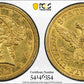 1843 Liberty Head Gold Half Eagle $5 PCGS AU53