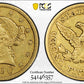 1850-C Liberty Head Gold Half Eagle $5 PCGS XF40 Weak C - CHARLOTTE GOLD!