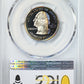 2000-S Proof Virginia Washington Quarter 25C PCGS PR68DCAM Deep Cameo - TONED!