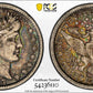 1897 Barber Quarter 25C PCGS XF40 - TONED!
