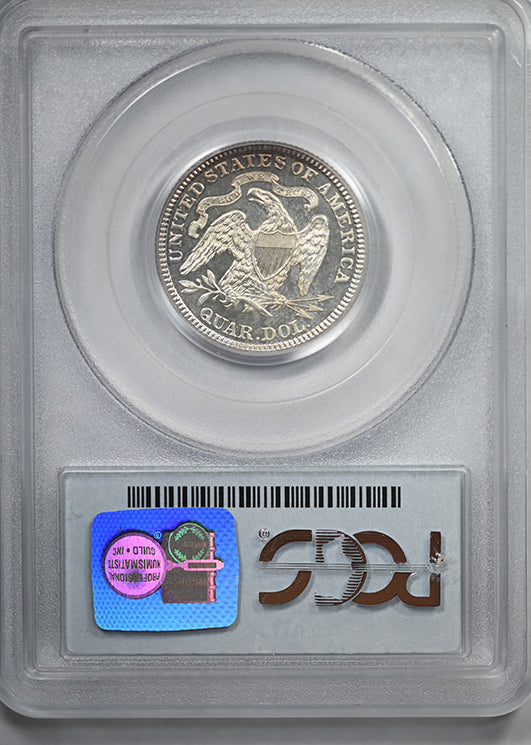 1888 Proof Liberty Seated Quarter 25C PCGS PR61