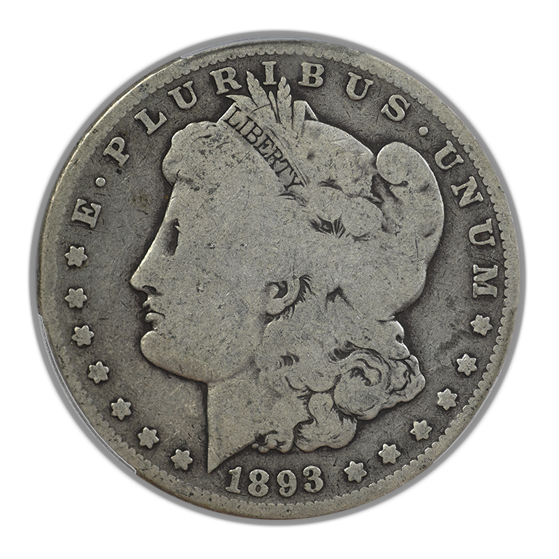 1893 Morgan Dollar $1 PCGS G04