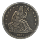1839 Liberty Seated Half Dollar 50C PCGS VF25 - No Drapery