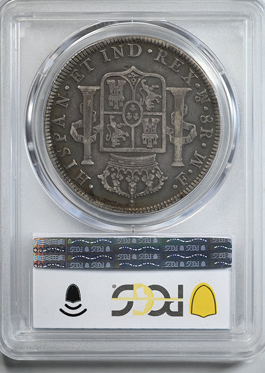 1772-Mo FM Mexico 8R Reales PCGS VF25 Yon-M8-72 Calico-1105 Inverted Mo FM