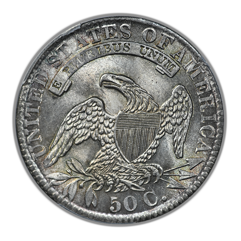 1831 Capped Bust Half Dollar 50C PCGS MS64