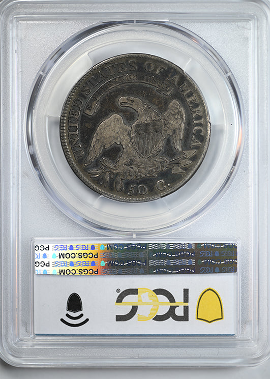 1809 Capped Bust Half Dollar 50C PCGS F15