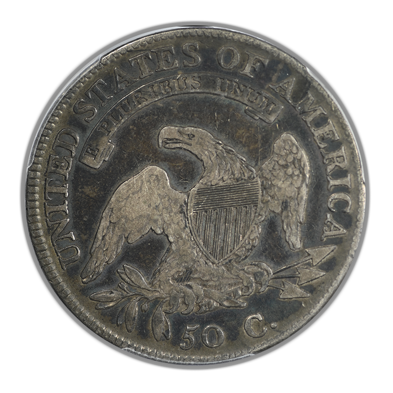 1809 Capped Bust Half Dollar 50C PCGS F15