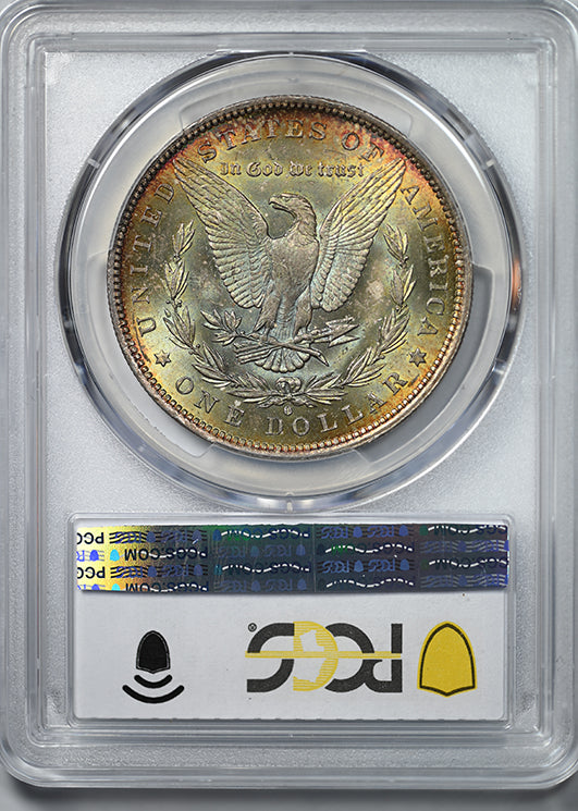 1884-O Morgan Dollar $1 PCGS MS63 - TONED!
