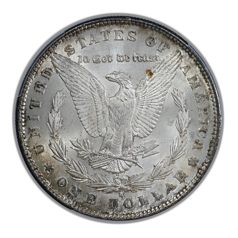 1891-S Morgan Dollar $1 PCGS MS63