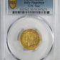 1809-M Italy-Napoleon Gold 20L Lire PCGS AU50 - 5 Pt. Star