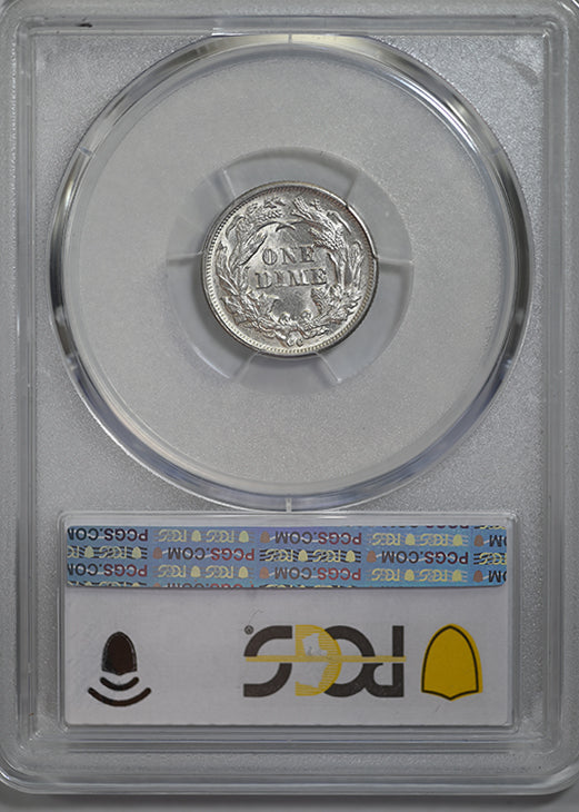 1876-CC Liberty Seated Dime 10C PCGS MS63