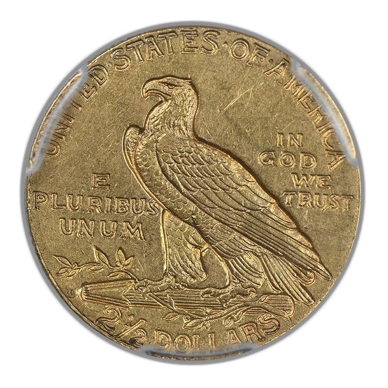 1911-D Indian Head Gold Quarter Eagle $2.50 PCGS MS61 - Strong D
