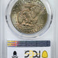 1974-D Clad Eisenhower Dollar $1 PCGS MS65+ - TONED!