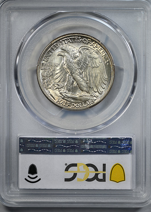 1947-D Walking Liberty Half Dollar 50C PCGS MS66