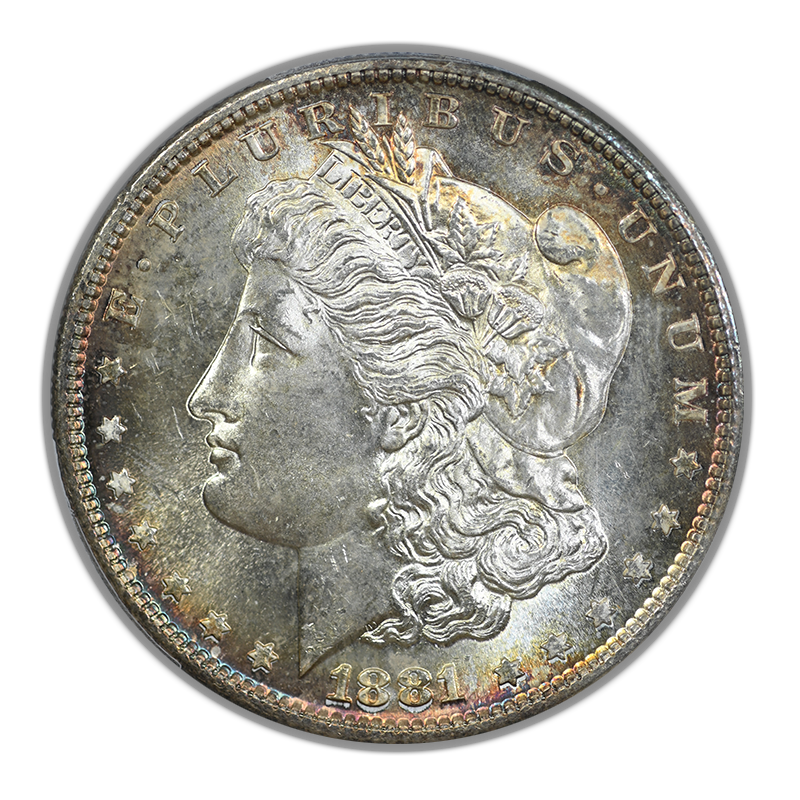 1881-S Morgan Dollar $1 PCGS MS66