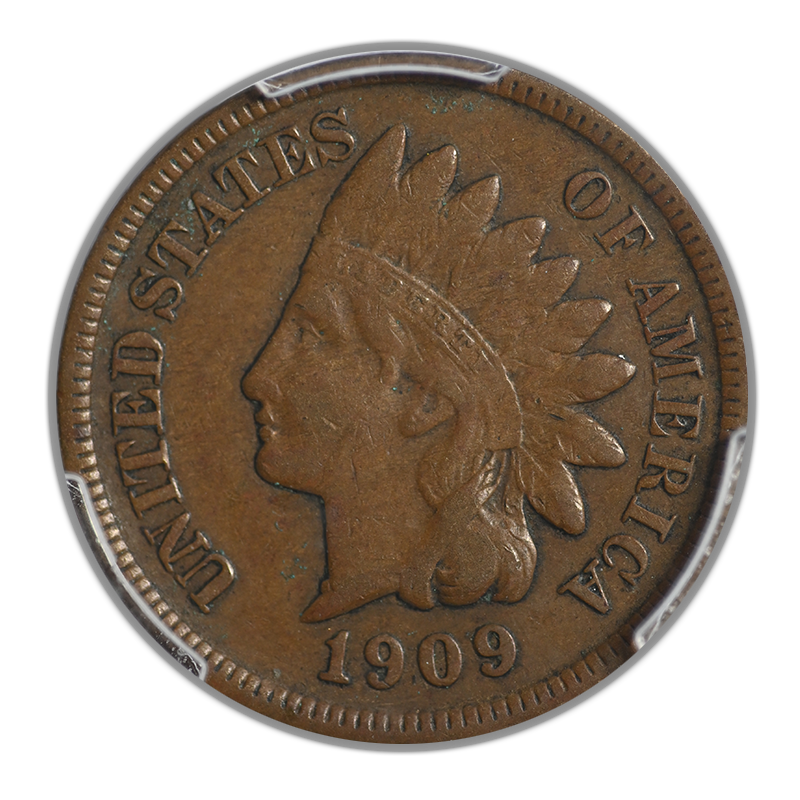 1909-S Indian Head Cent 1C PCGS VF30