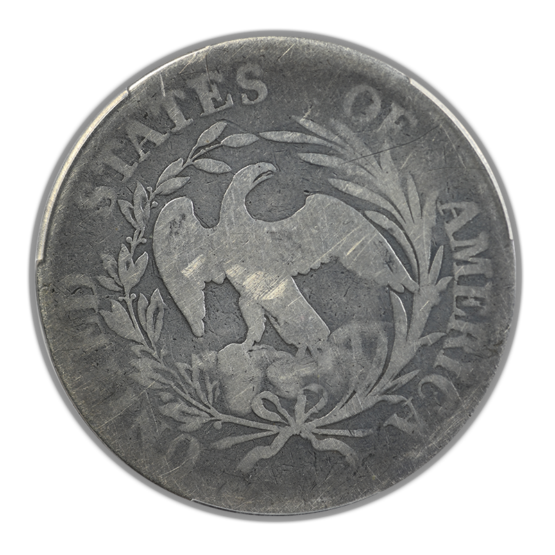 1797 Draped Bust Dollar $1 PCGS G04 10x6 Stars