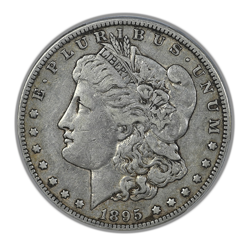 1895-S Morgan Dollar $1 PCGS VF25 CAC