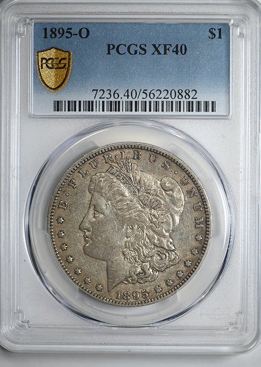 1895-O Morgan Dollar $1 PCGS XF40