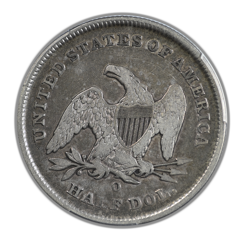 1841-O Liberty Seated Half Dollar 50C PCGS VF30