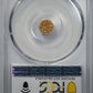 1871 Round California Fractional Gold Liberty Head 1/4 Dollar G25C PCGS AU Detail BG-838