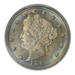 1883 Liberty V-Nickel 5C PCGS MS64 No CENTS - TONED!