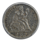 1877-CC Liberty Seated Dime 10C PCGS XF45