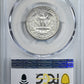 1934-D Washington Quarter 25C PCGS MS62 - Heavy Motto