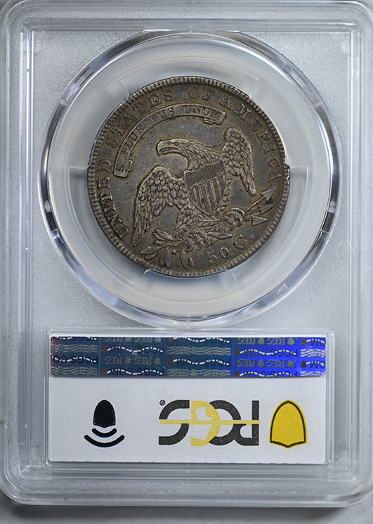 1834 Capped Bust Half Dollar 50C PCGS XF45 - Small Date, Small