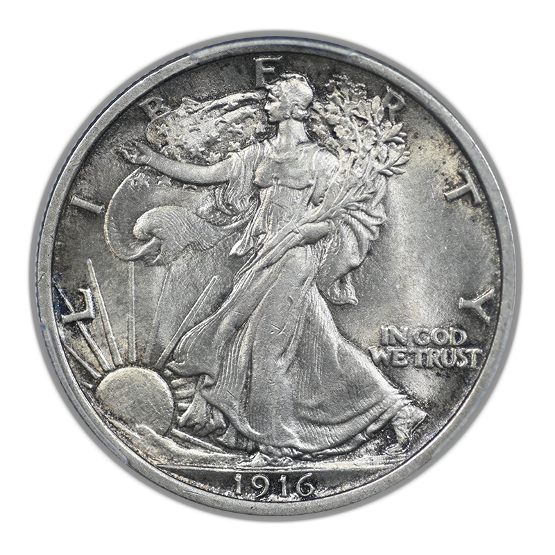 1916 Walking Liberty Half Dollar 50C PCGS MS63
