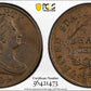 1804 Draped Bust Half Cent 1/2C PCGS AU53 - Spiked Chin