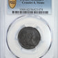 1804 Draped Bust Half Cent 1/2C PCGS MS62BN - Crosslet 4, Stems