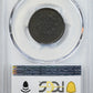 1806 Draped Bust Half Cent 1/2C PCGS AU50 - Small 6, No Stems