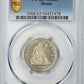 1866 Liberty Seated Quarter 25C PCGS MS63 - Motto