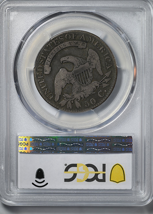 1824 Capped Bust Half Dollar 50C PCGS F12