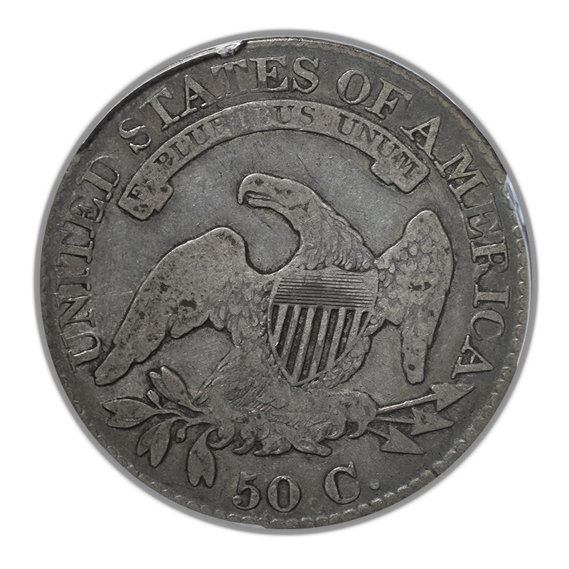 1825 Capped Bust Half Dollar 50C PCGS VF20