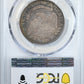 1827 Capped Bust Half Dollar 50C PCGS F12 - Square Base 2 - TONED!